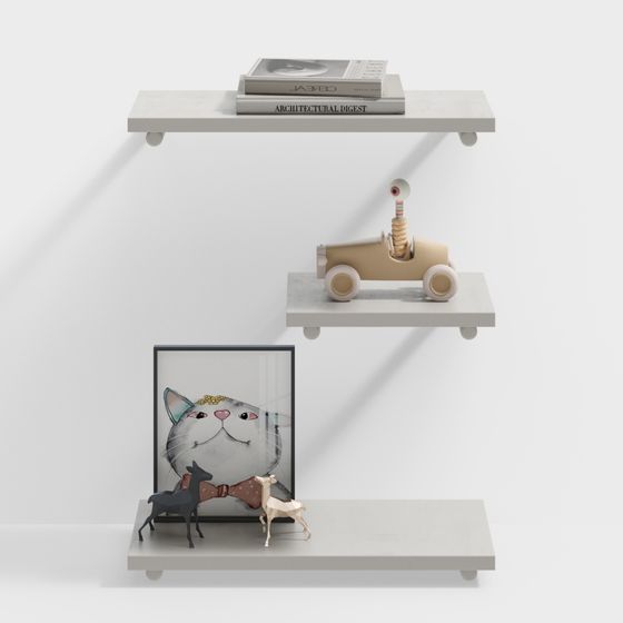 Urban Shelf 3D model for Creative Spaces