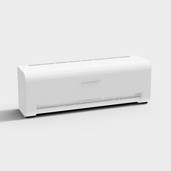 Modern Wall-Mounted Air Conditioner 3D model