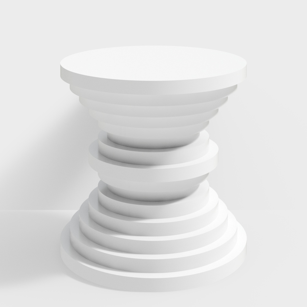 작은 원형 테이블