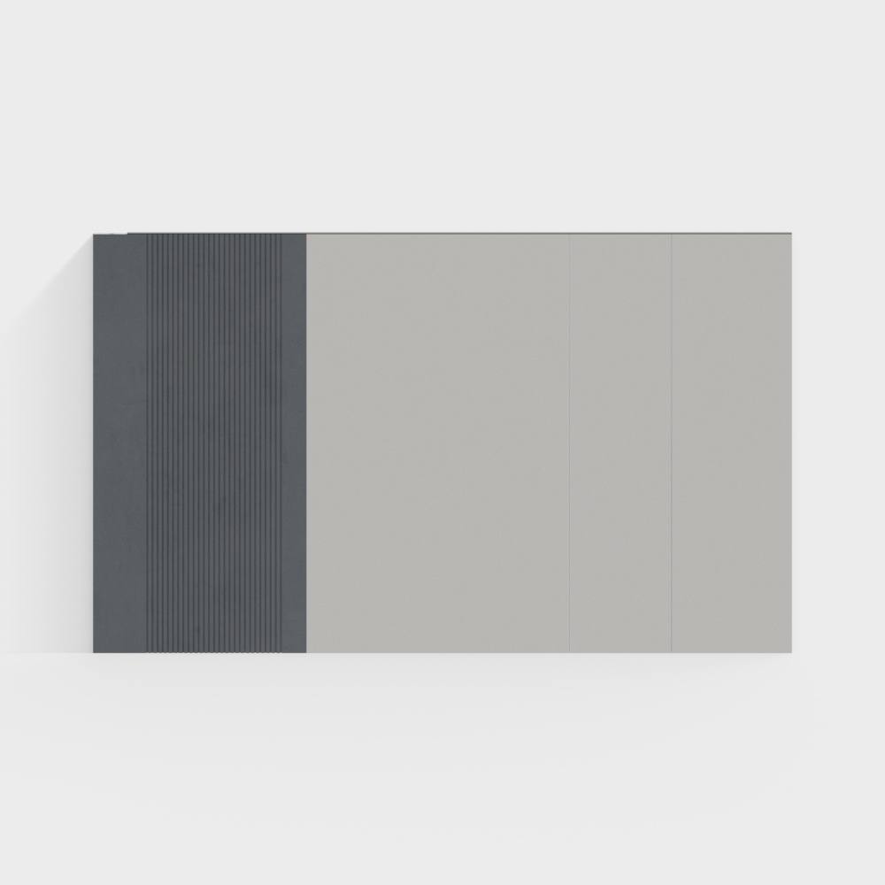 現代臥室背景牆