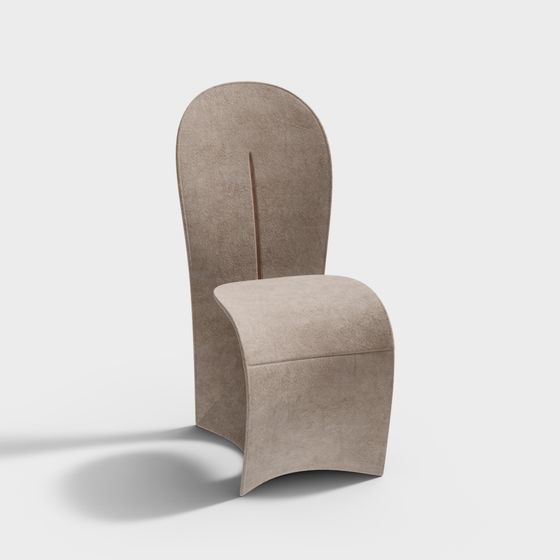 Moderner leicht luxuriöser Esszimmerstuhl