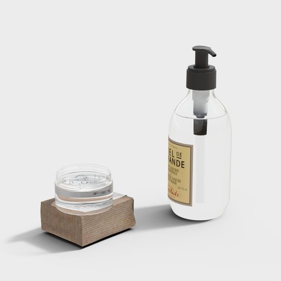 Modern Minimalist Soap Dispenser 3D model