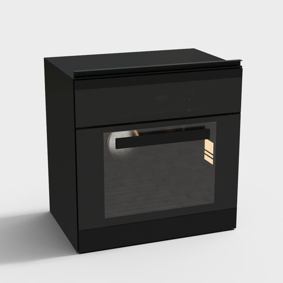 Embedded Oven 3D Model Design for Modern Kitchens
