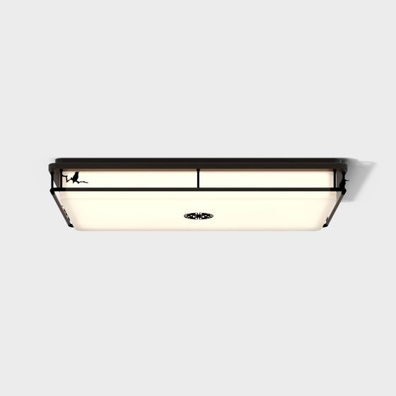 Elegant Minimalist Ceiling Light 3D model