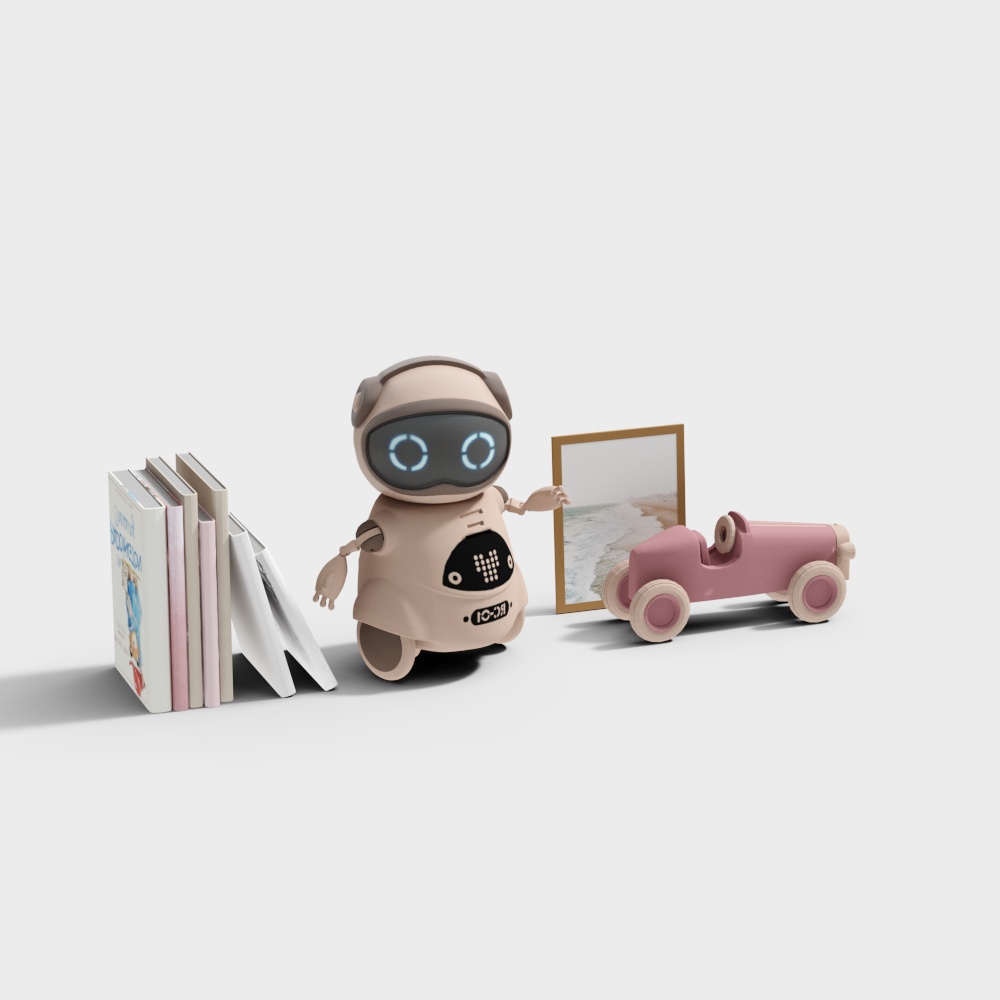 ชุดตกแต่งของเล่นหนังสือ