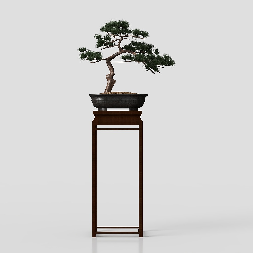 Shaped Plant Bonsai Ornament