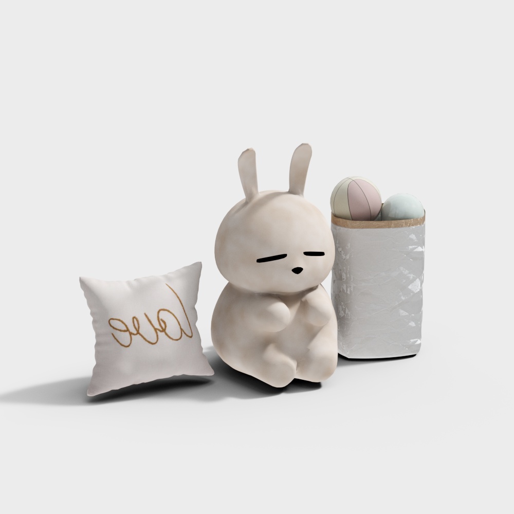 Children's Toy Pillow Set