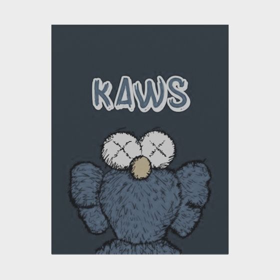 Kaws Cookie Monster 3D model