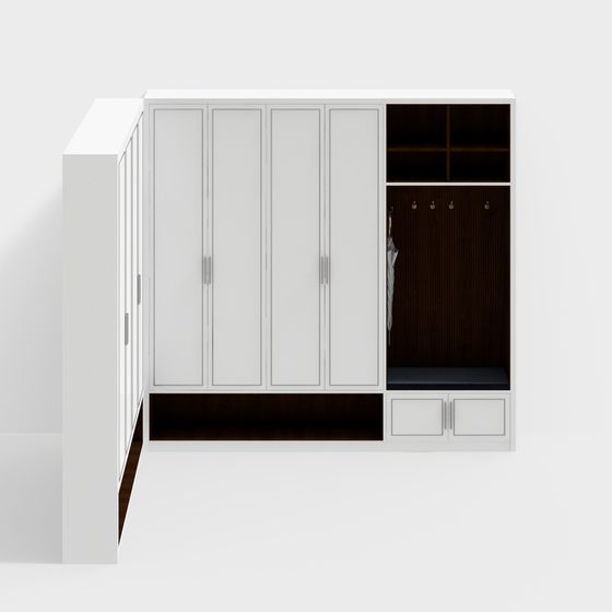 Mobile d'Ingresso L-Forma Cinese Moderna