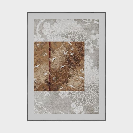 신중국풍 걸이 커튼