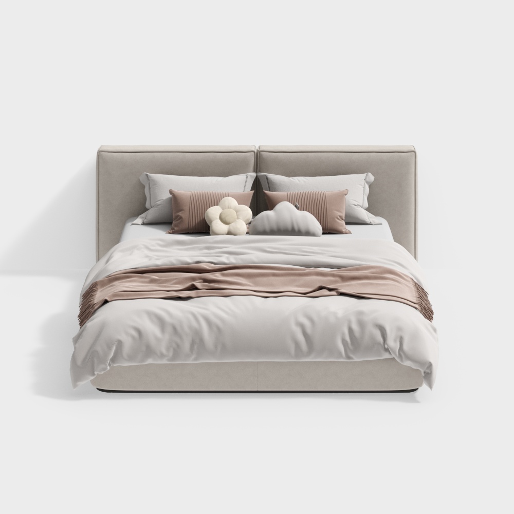 Lit d'Enfant de Style Crème