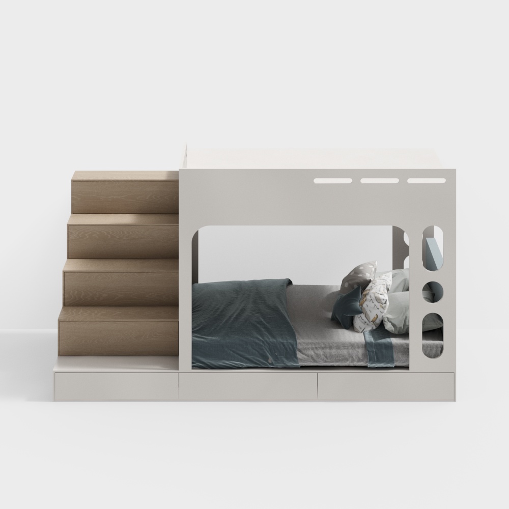 Lit superposé pour enfants moderne