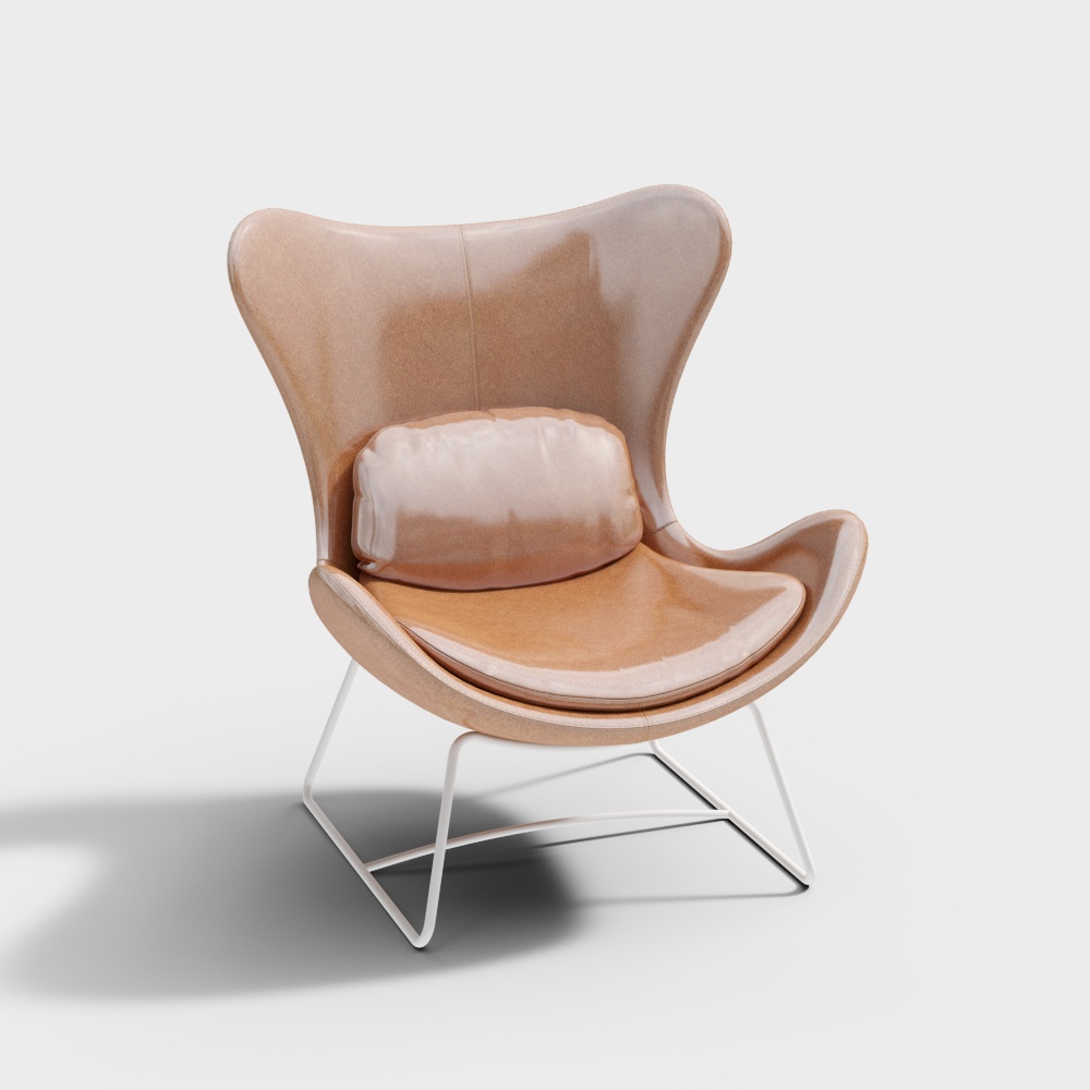 Modern Light Luxury Single Chair for Dining Room