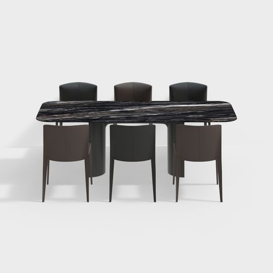 Urban Dining Table 3D model