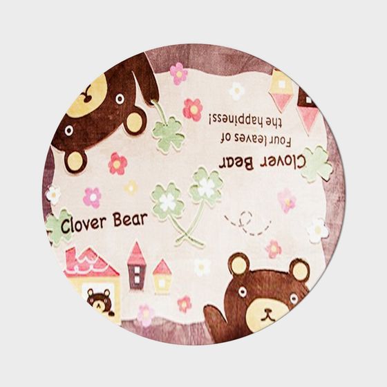 Clover Bear 3D Model - Cute Low-Poly Design