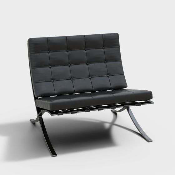 Futuristic Minimalist Chair 3D model
