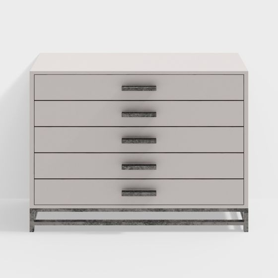 Urban Storage Cabinet 3D model