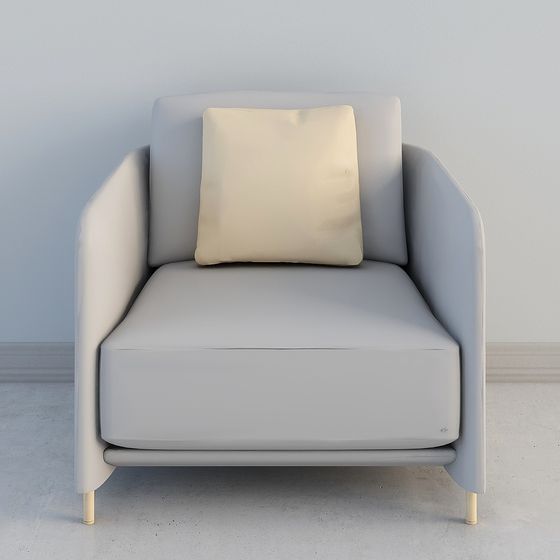 Cozy Corner Chair 3D model