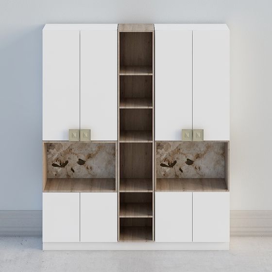 Urban Storage Cabinet 3D model