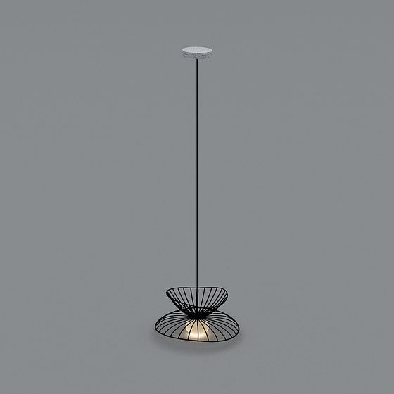 Unique 3D Model Lighting Fixture