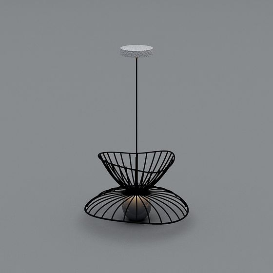 Abstract Art Lamp 3D model