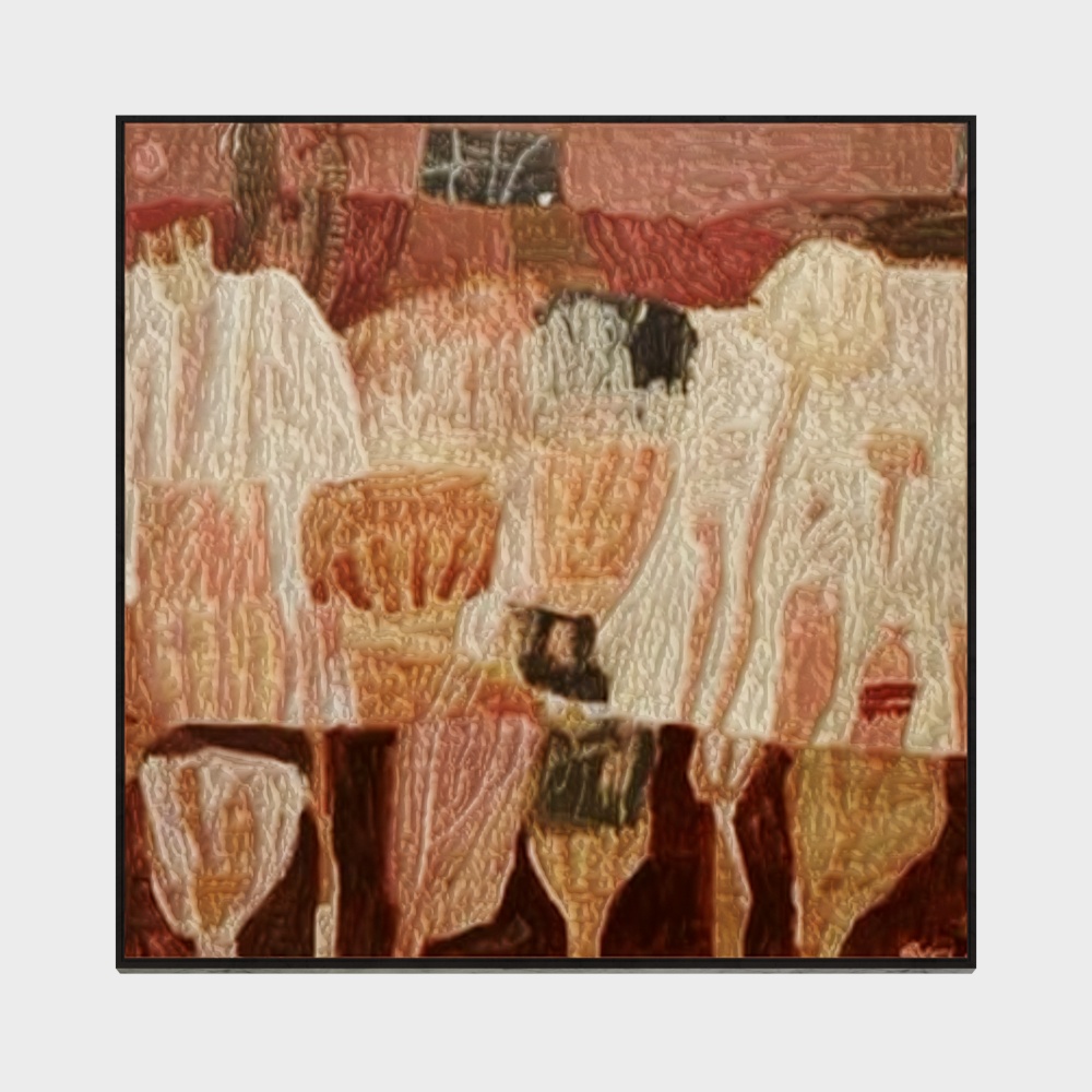 Medieval Style Decorative Paintings for Living and Dining Room