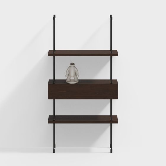 Urban Shelf 3D Model for Contemporary Spaces
