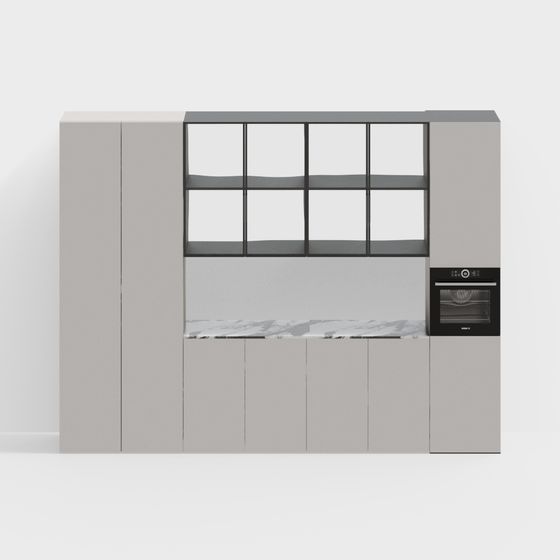 Urban Living Cabinet 3D model