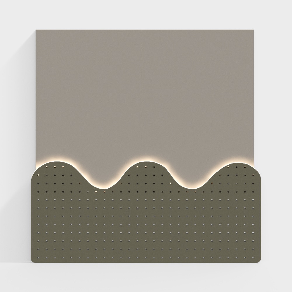 Modern Children's Room Background Wall