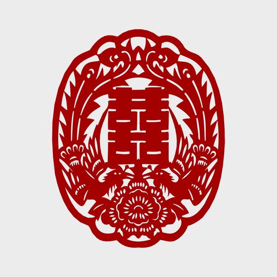 Chinese Paper Cut 3D model