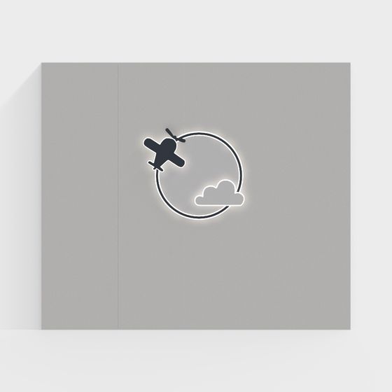 현대 어린이 방 배경 벽