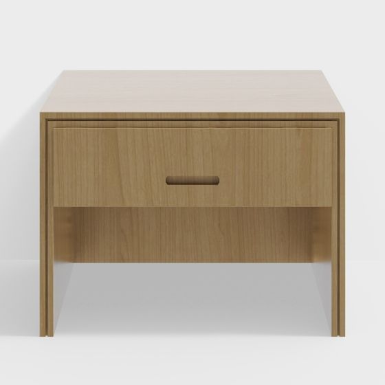 Minimalist Nightstand 3D model