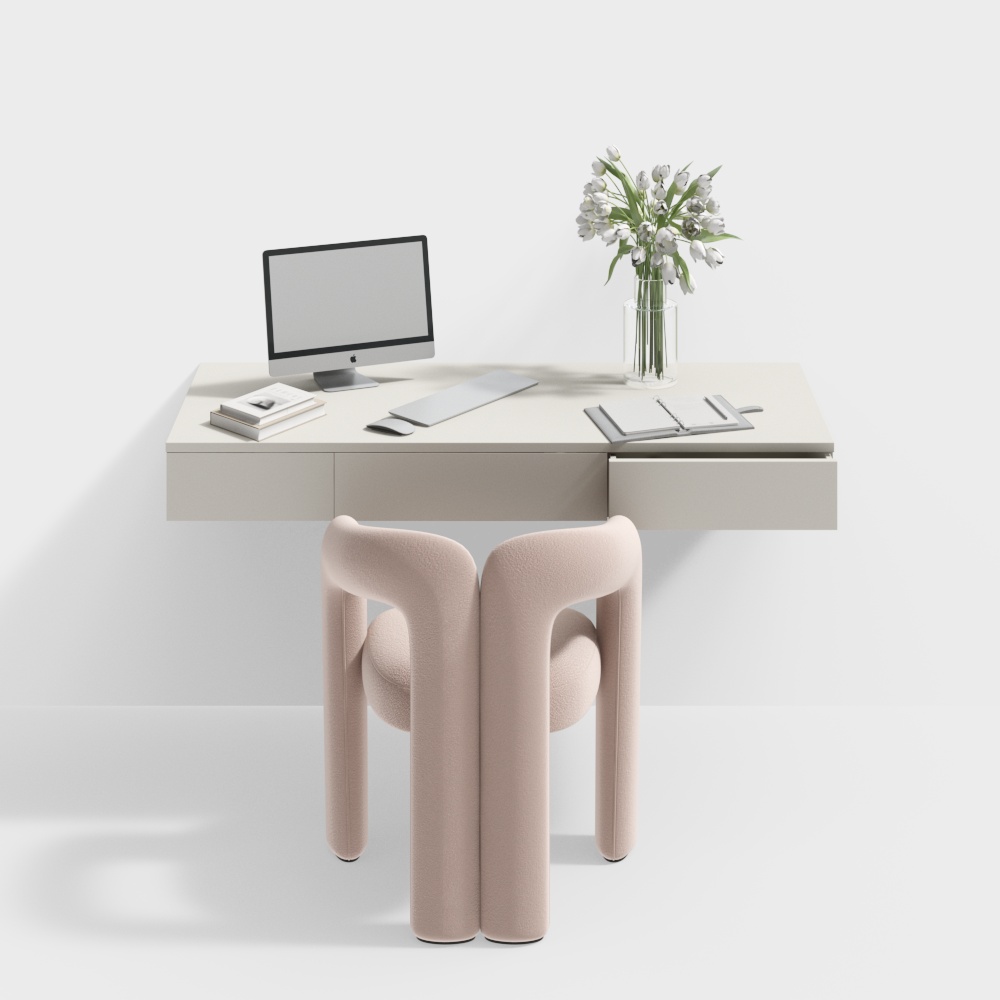 Modern Desk and Chair Combination