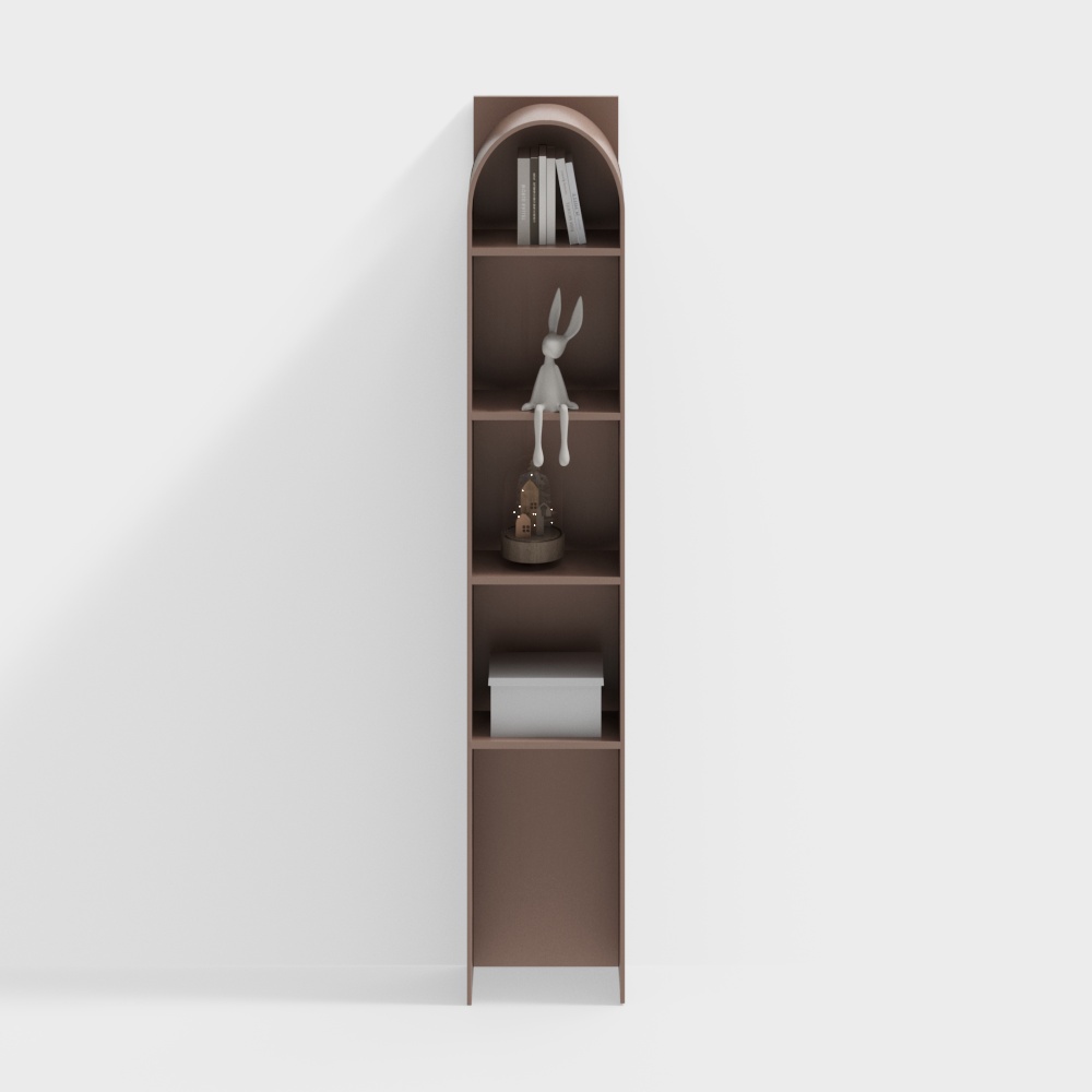 現代弧形儲物架