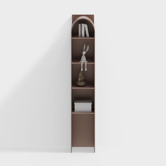 現代弧形儲物架