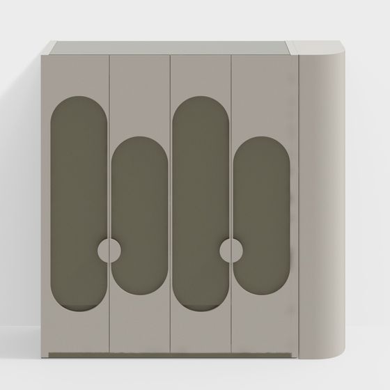 Urban Storage Cabinet 3D model