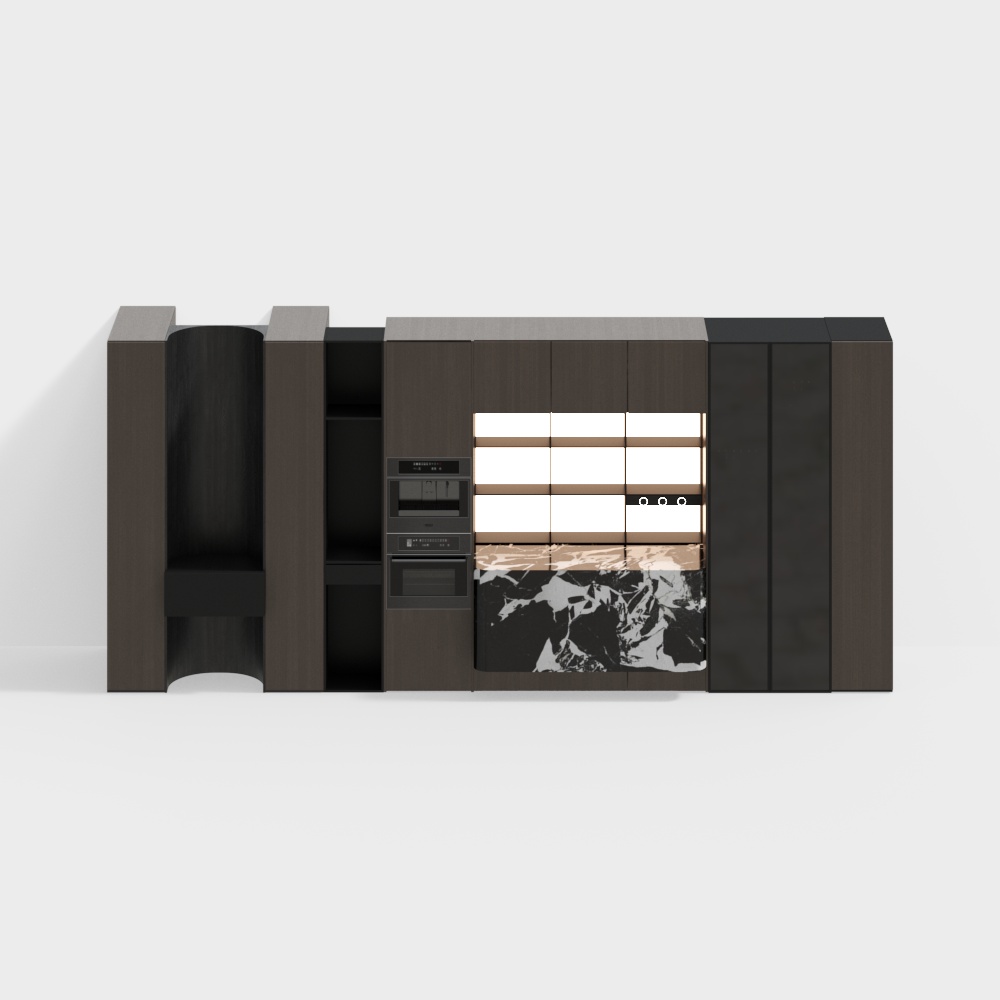 Italienischer Weinschrank