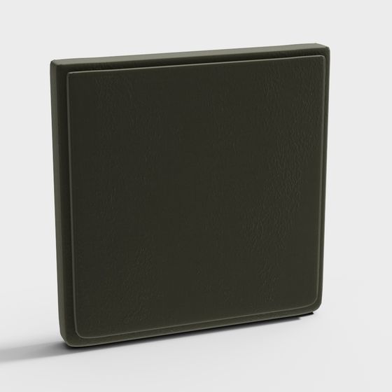 Military Green Cube 3D model