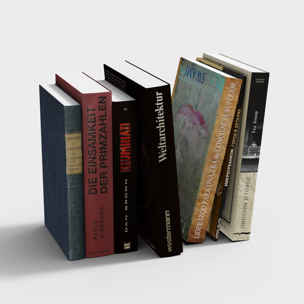 Adorno decorativo de libro