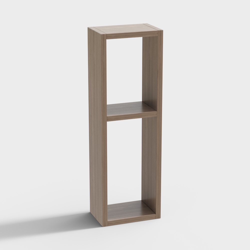 Kệ sách phong cách Wabi-sabi