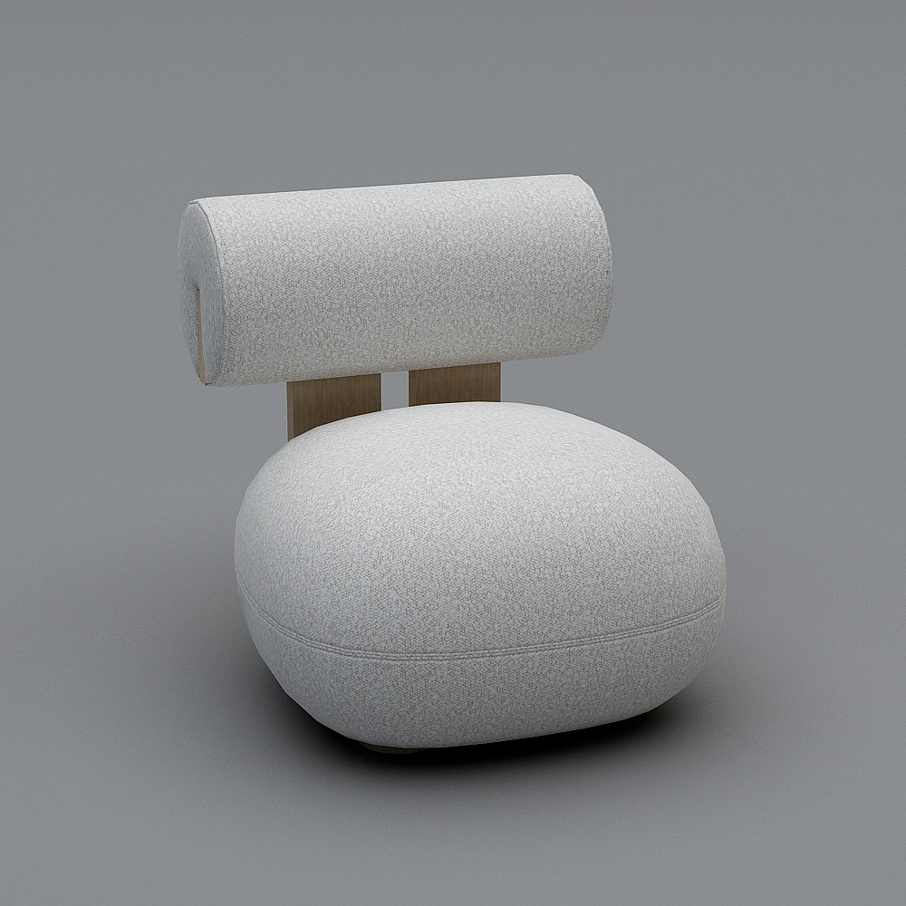 Cloud Chair 3D Model for Modern Interiors