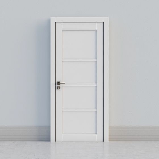 Modern Minimalist 3D Door Model