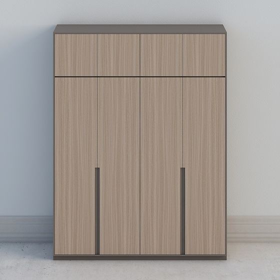 Urban Cabinet 3D model - Minimalistic & Stylish