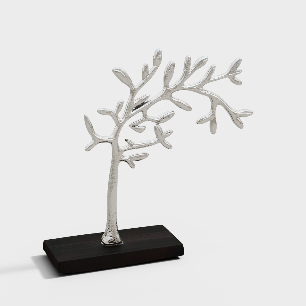 Leaf Metal Showpiece 7
