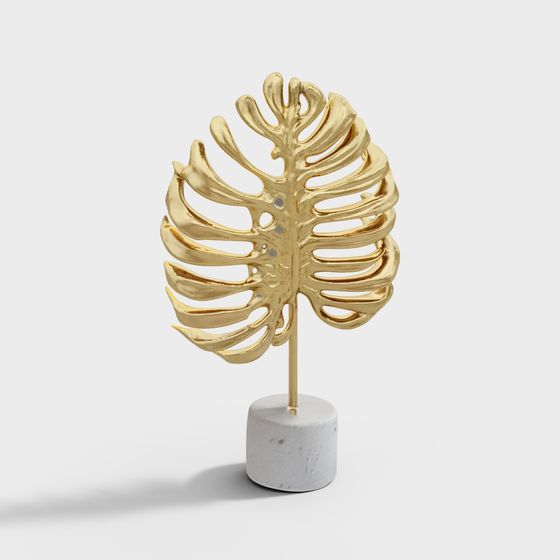 Monstera Leaf 3D model