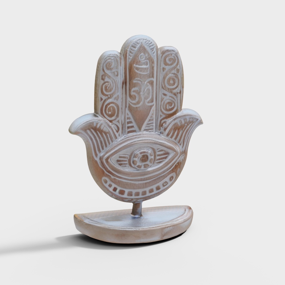 Wood Carved Table Art 7