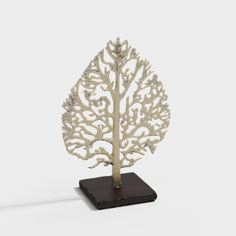 Tree Metal Showpiece 2