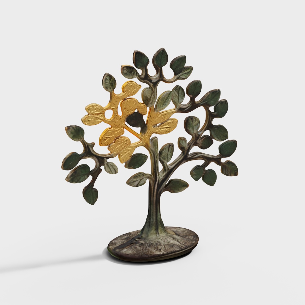 Tree Metal Showpiece
