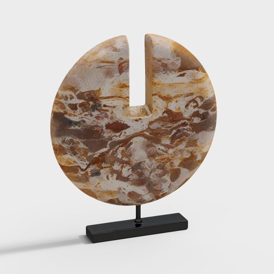 Stunning Rock Sculpture 3D Model for Creative Projects