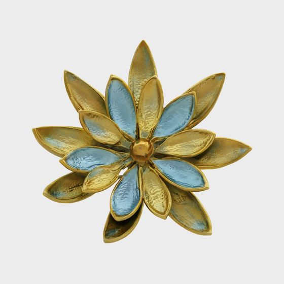 Golden Bloom 3D Model for Creative Projects